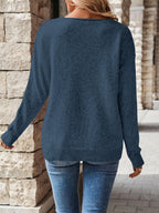 Elaine | Relaxed V-Neck Sweater