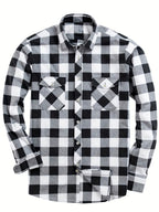 Miles classic checked flannel shirt, colourway 5