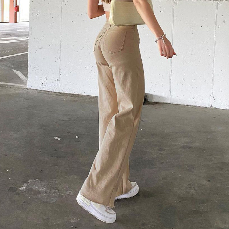Casual Cotton Trousers for Young Adults