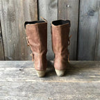 The Amelia | Layered Mid-Calf Boots