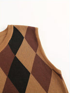 Chandler | Classic Argyle Sweater Vest