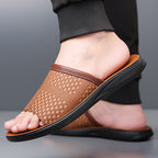 Elliot | Woven Slide Sandals