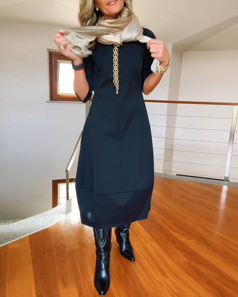 Inès - Elegant and Comfortable Vintage Maxi Dress