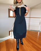 Inès - Elegant and Comfortable Vintage Maxi Dress