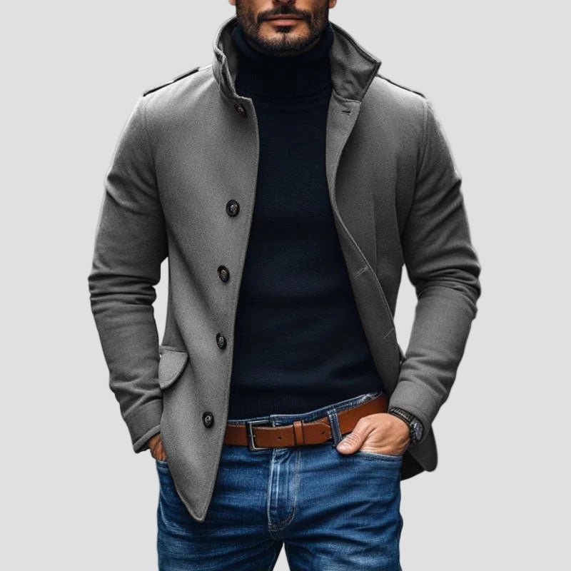 Eli | Casual Lapel Single-Breasted Short Coat