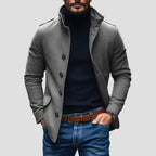 Eli | Casual Lapel Single-Breasted Short Coat