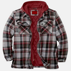 Rhett | Rugged Hooded Plaid Jacket