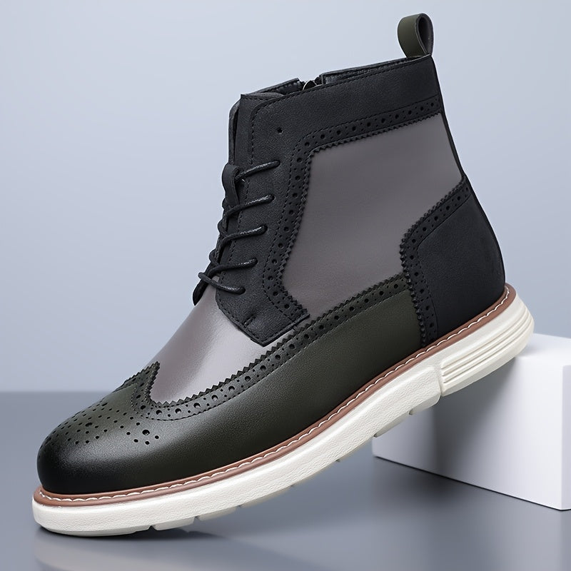 Lawrence | Refined Wingtip Ankle Boots