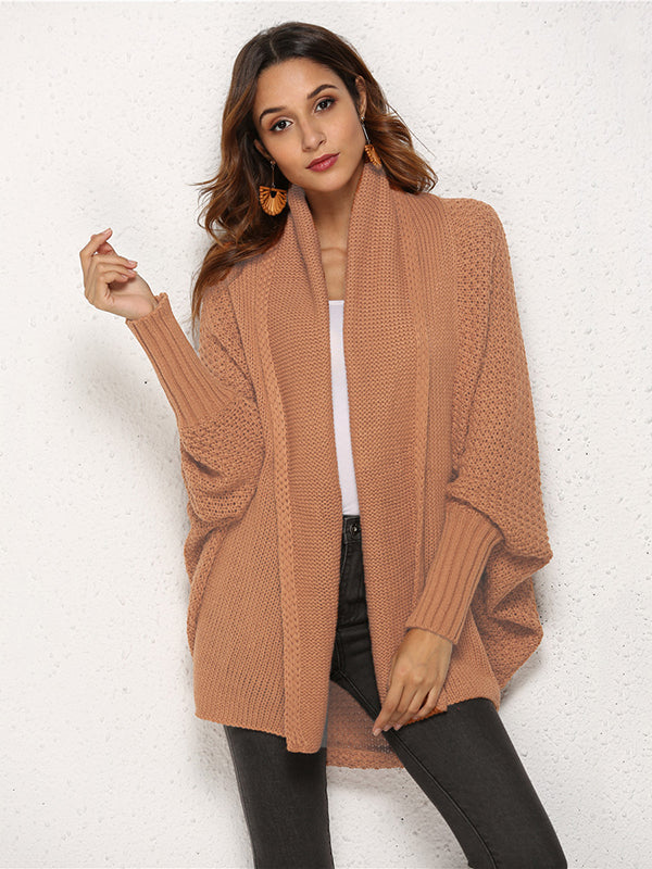 Vaila Knit Batwing Cardigan – close-up