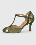 Megan | Sophisticated T-Strap Heels