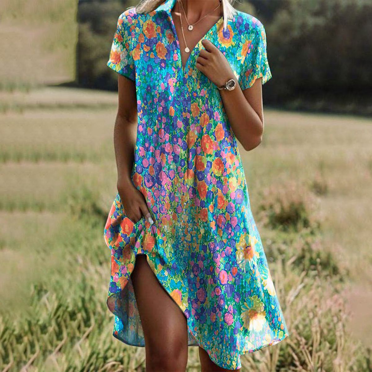 Chloe | Trendy Comfortable Summer Dress