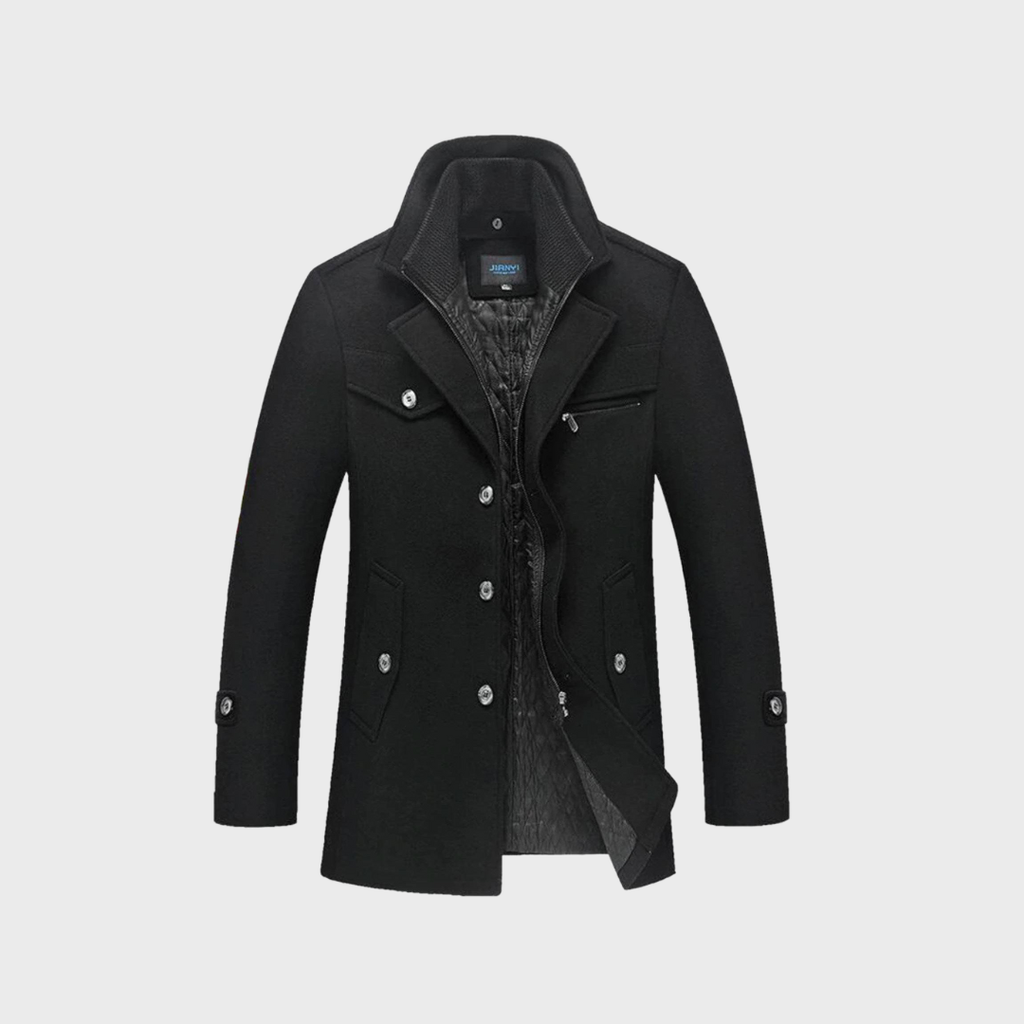 Andre | Classic Wool Peacoat