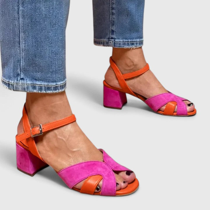 Madison | Stylish Multicolor Orthopedic Heels