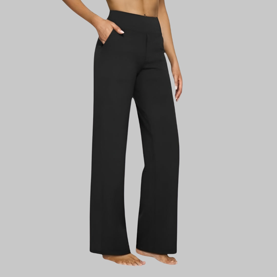 Jeanne | Elegant Soft-Jersey Trousers