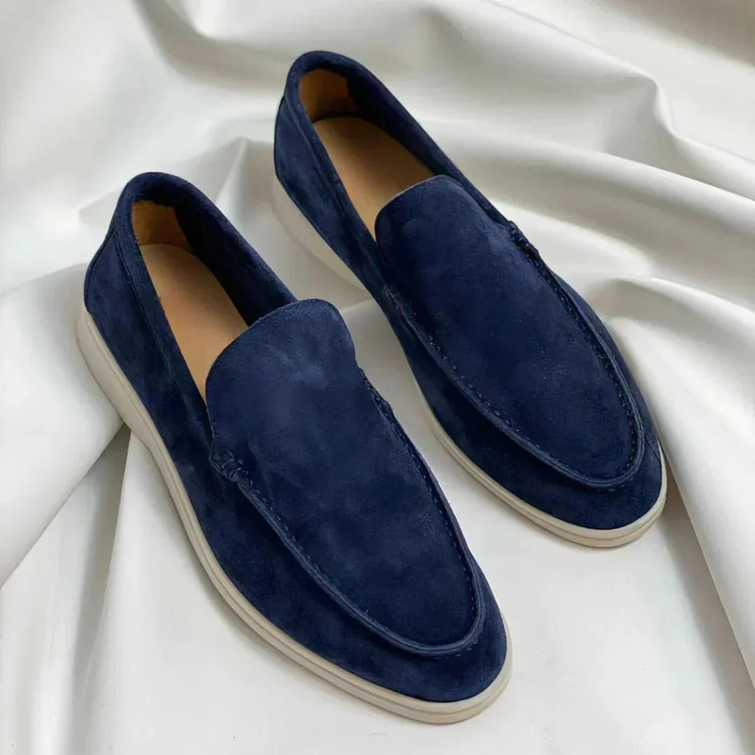 Fred | Elegant suede loafers