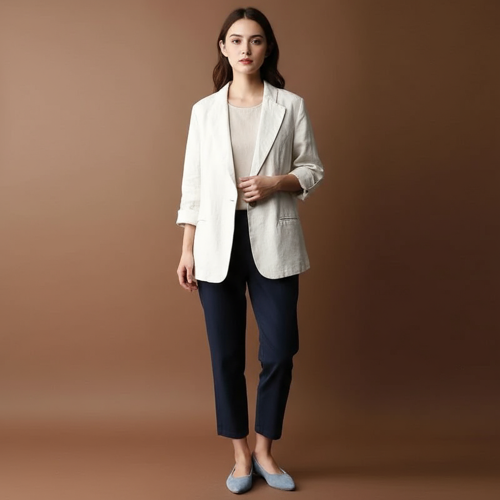 ALENA | LINEN BLAZER