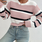 Wren | Colorblock Striped Sweater