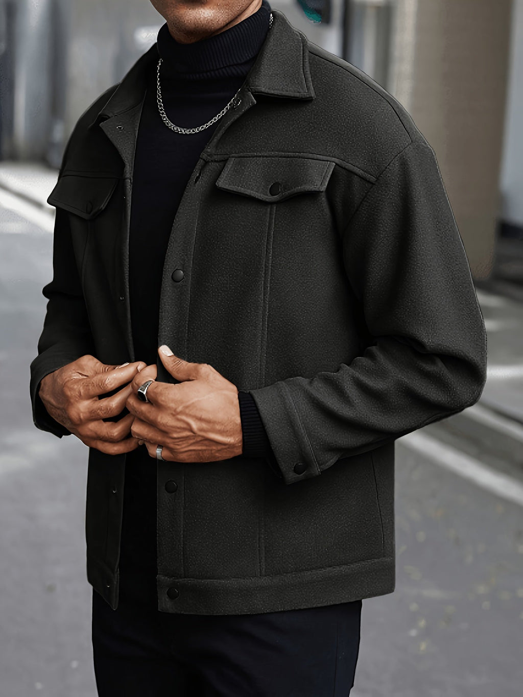 Hugh | Refined Utility Jacket