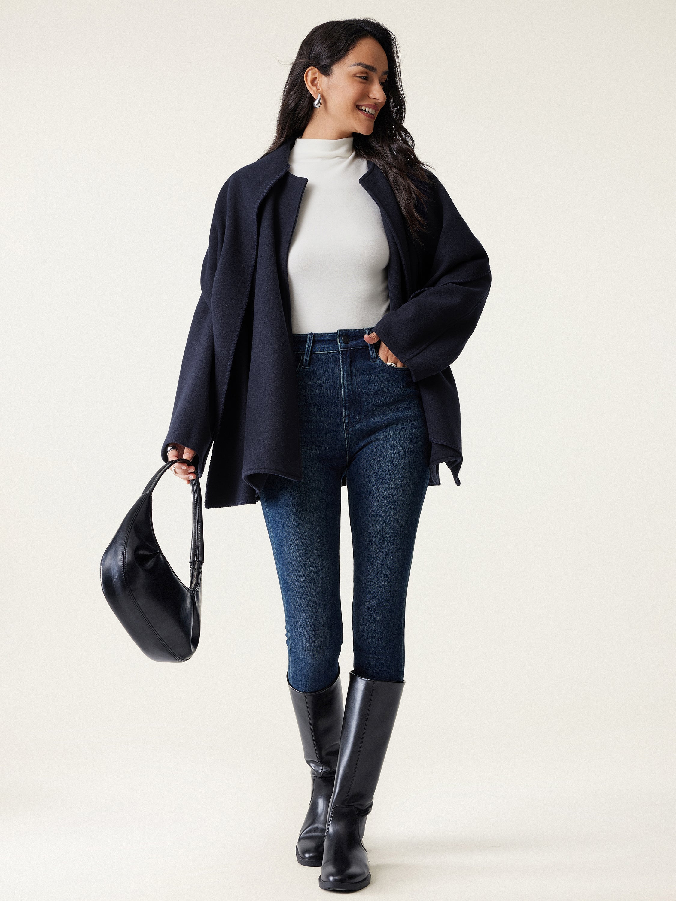 Fable | OVERSIZED COAT WITH VERSATILE STYLE
