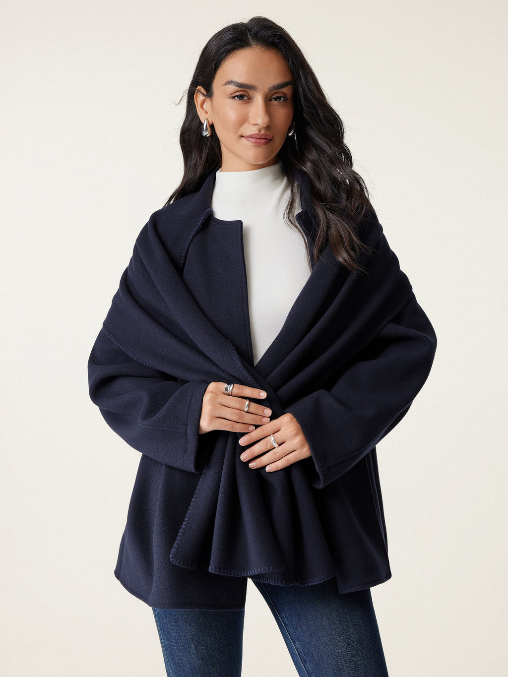 Fable | OVERSIZED COAT WITH VERSATILE STYLE
