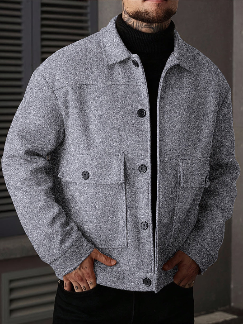 Donovan | Structured Utility Jacket