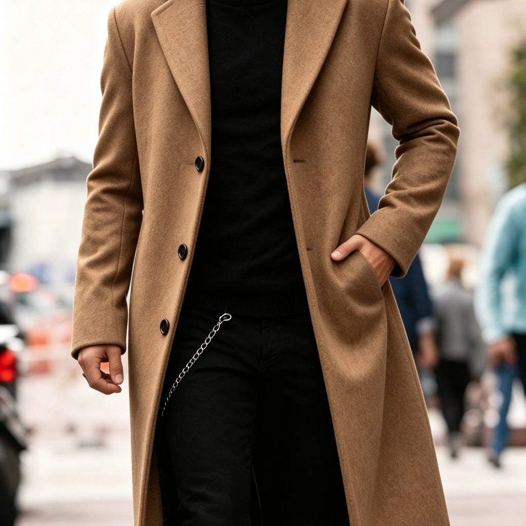 Chandler | Refined Long Trench Coat