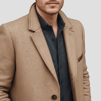 Aiden | Simple Wool Mid Coat