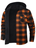 Desmond | Hooded Check Shirt Jacket