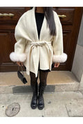 Sylvie Luxurious Coat – front view