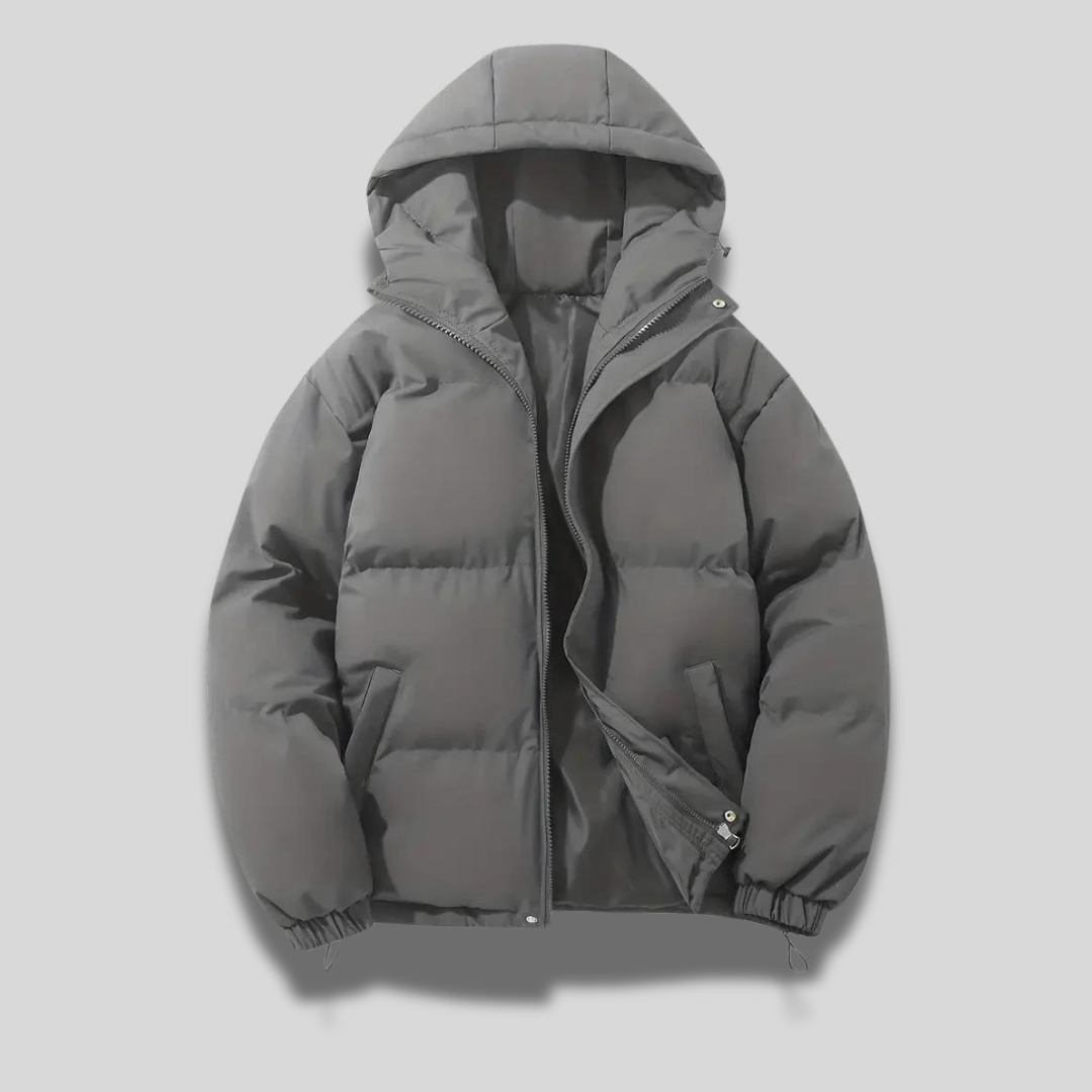 Lexy hooded winter jacket, side