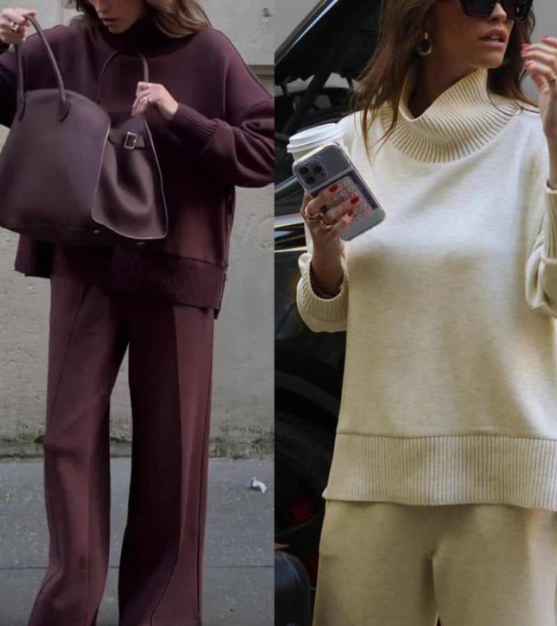 Eva | Turtleneck Two-Piece Set