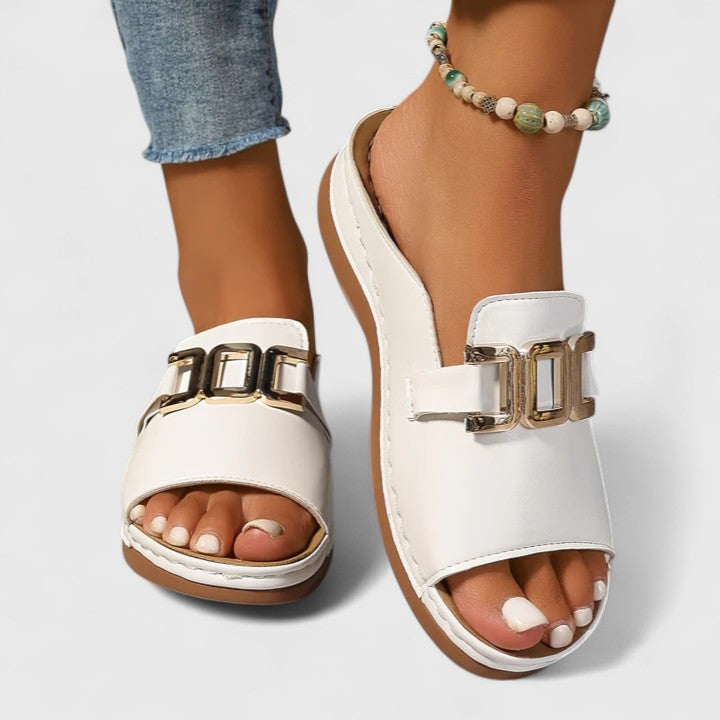 Sienna | Comfortable Orthopedic Buckle Sandal