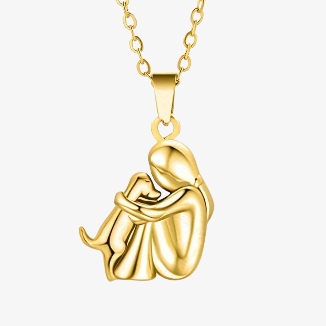 Elin | Dog Pendant Necklace