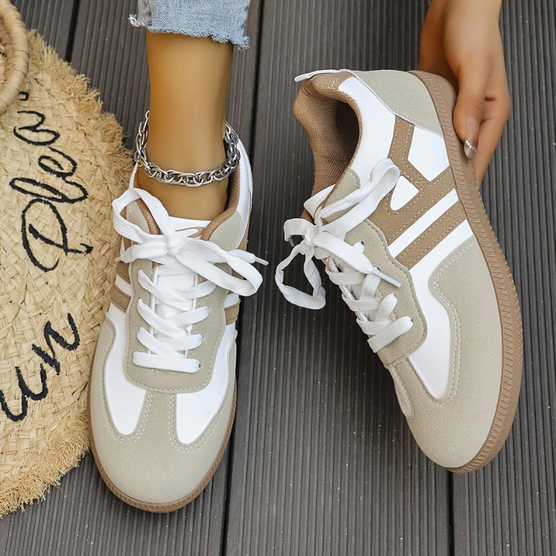 Crystal | Supportive Wide-Toe Sneakers