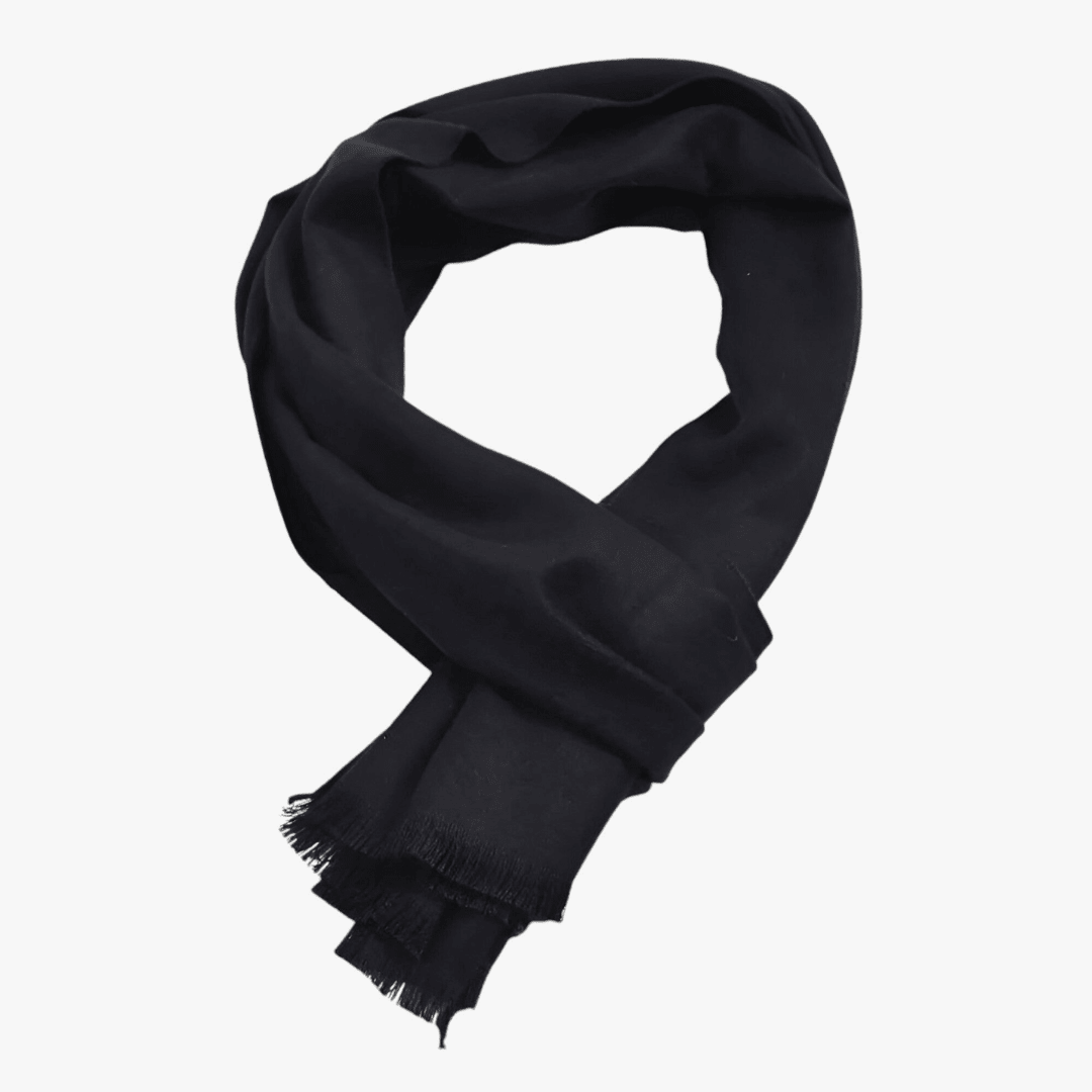 Fashion scarf, black colorway