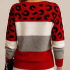 VELORA | LEOPARD LUXE SWEATER