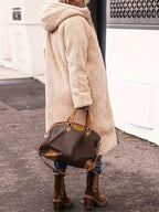 Camille | Cozy Reversible Long Coat