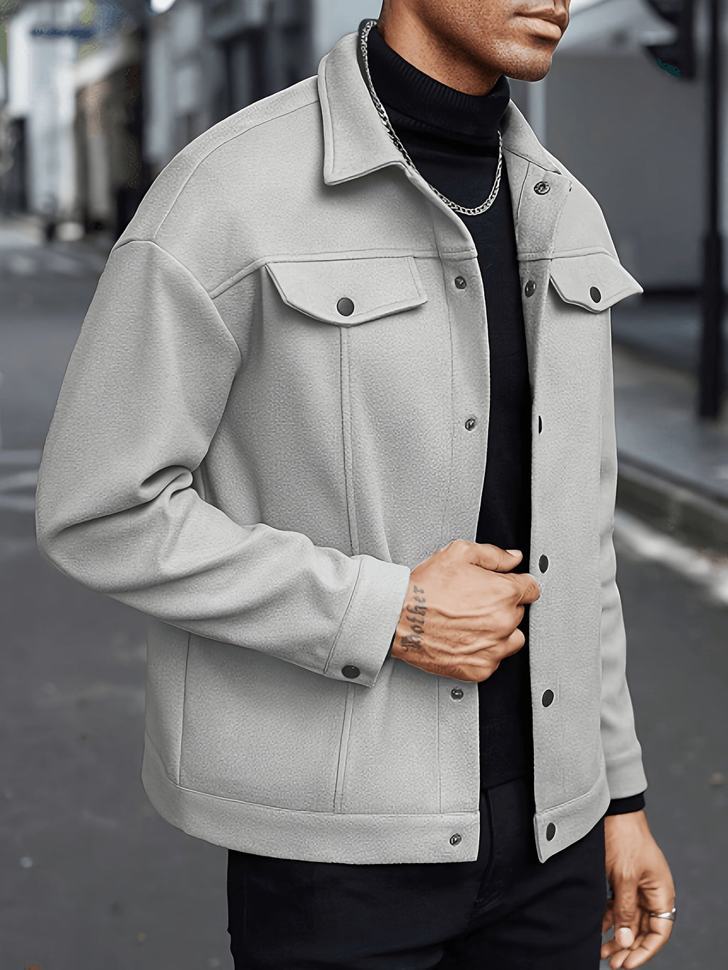 Hugh | Refined Utility Jacket