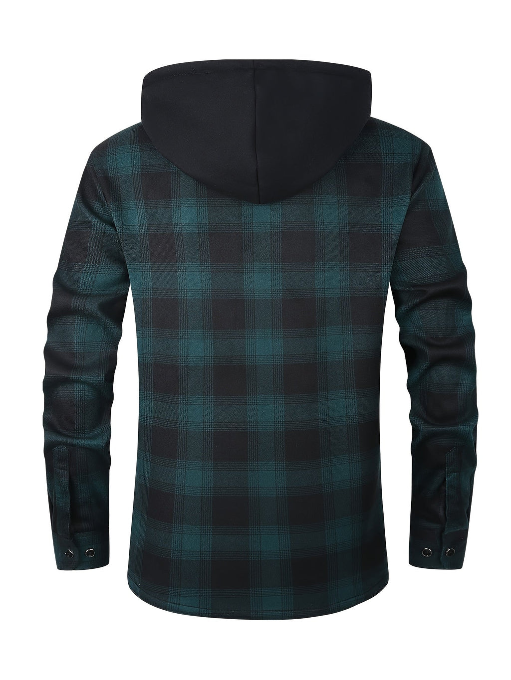 Desmond | Hooded Check Shirt Jacket