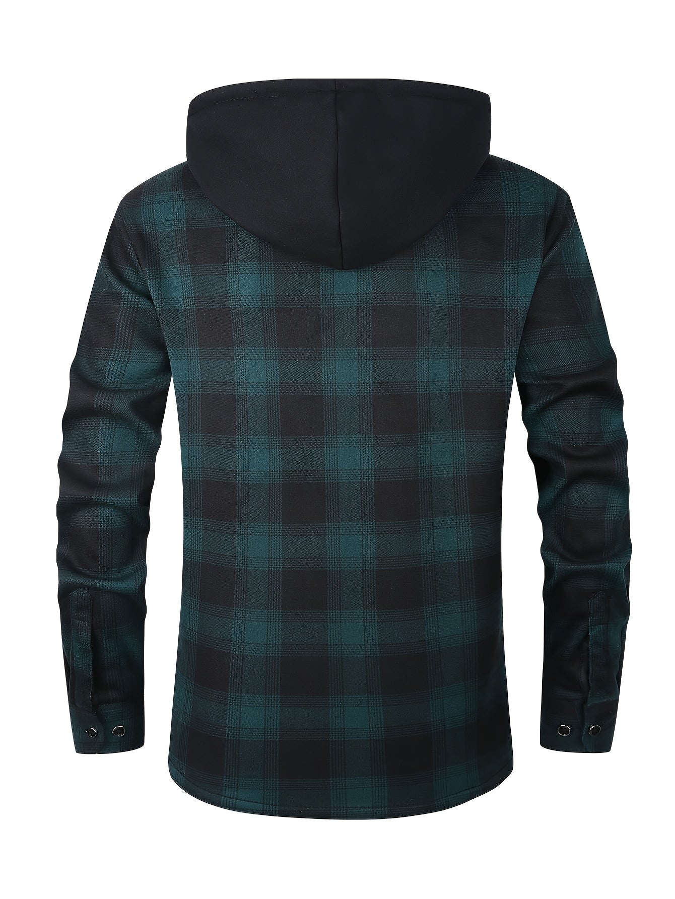 Desmond | Hooded Check Shirt Jacket