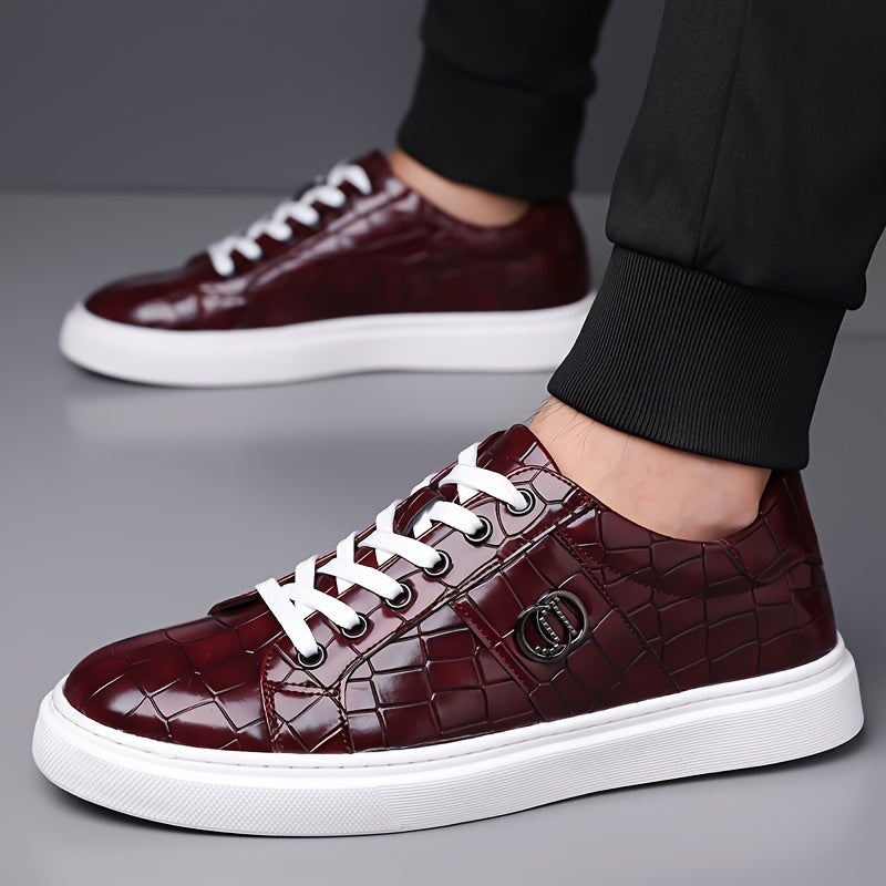 Bruno | Refined Textured Sneakers