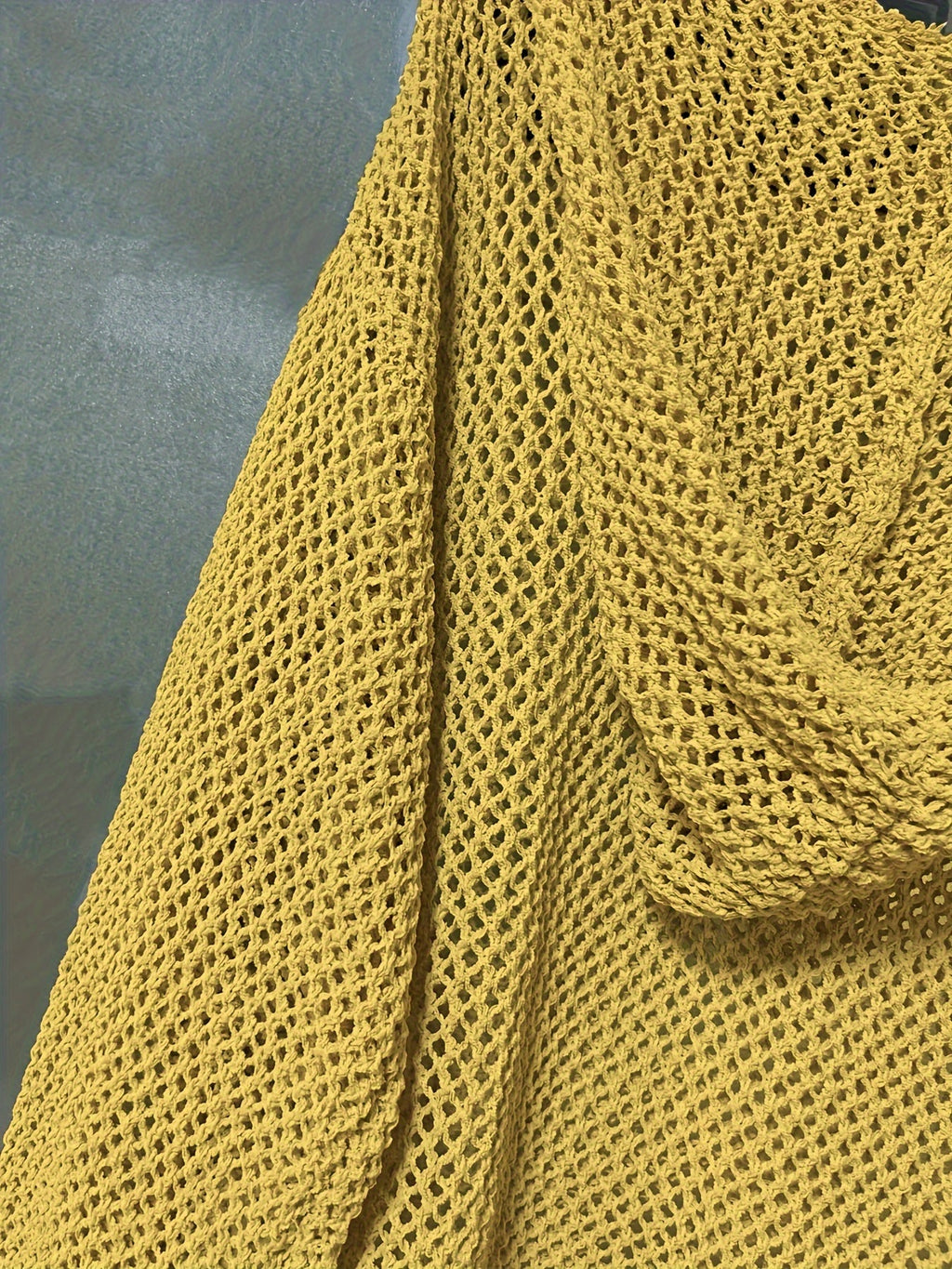 Delaney | Relaxed Open-Knit Hooded Sweater