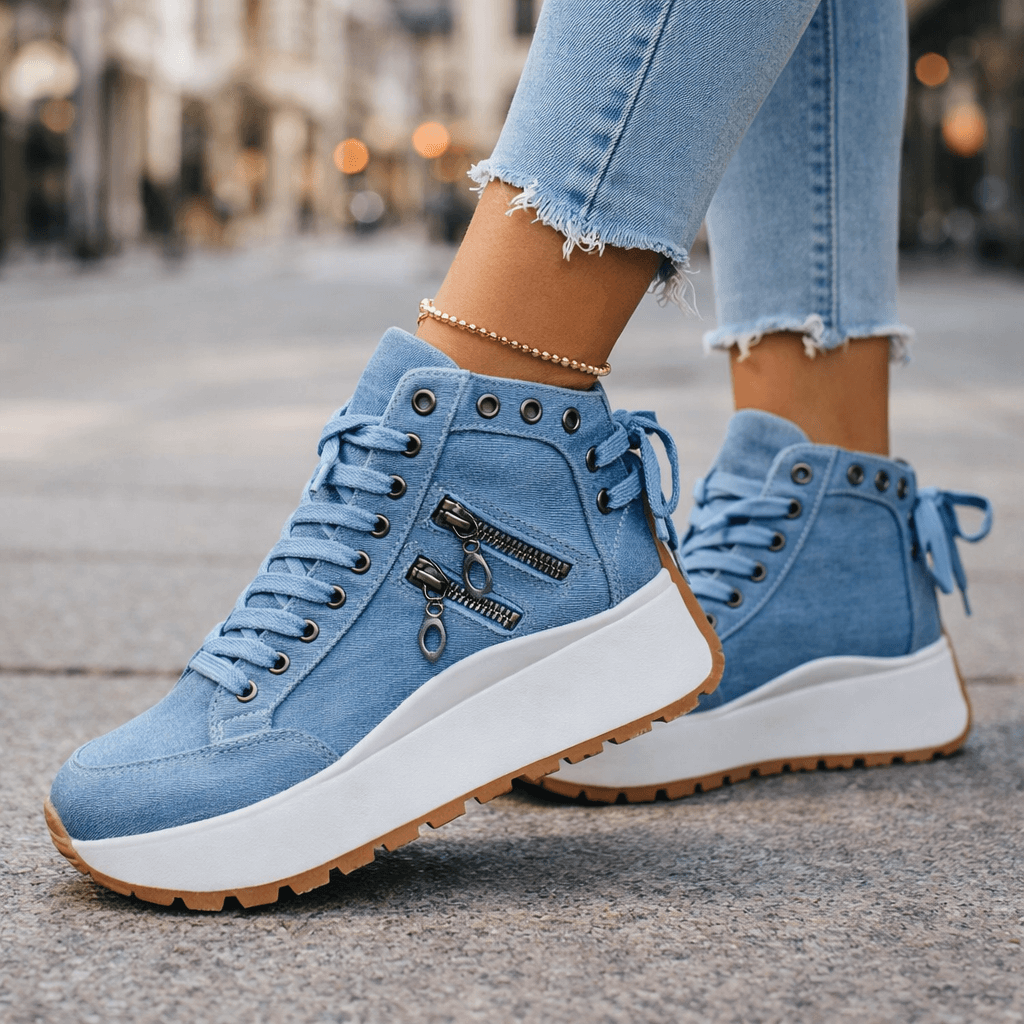 Saylor | Premium High Cut Lace Shoes