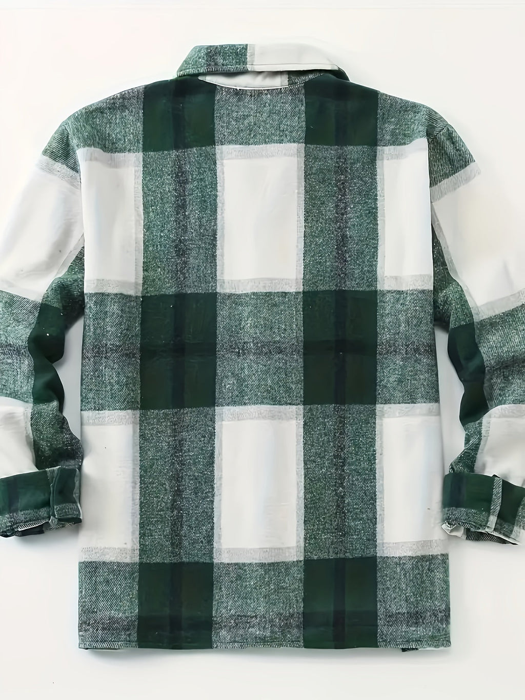 Corbin rugged check overshirt, side view