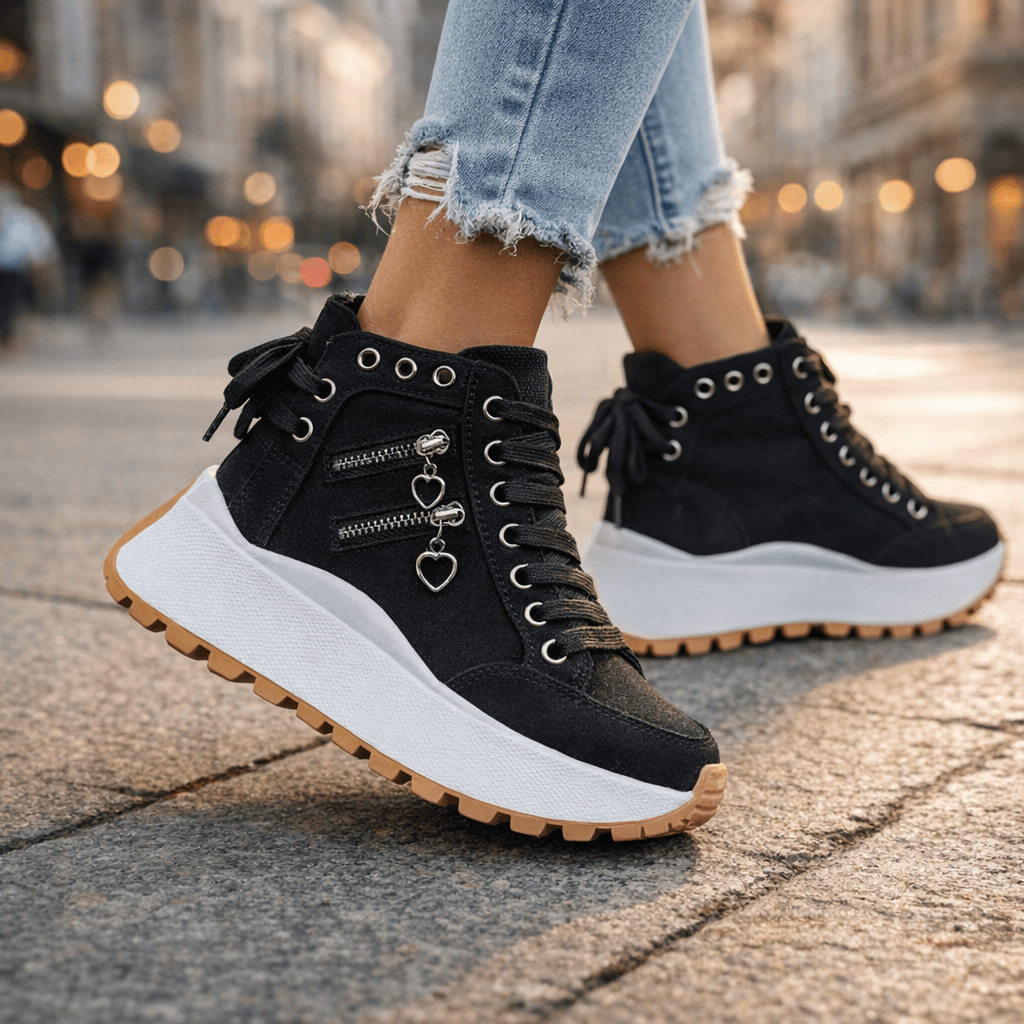 Saylor | Premium High Cut Lace Shoes