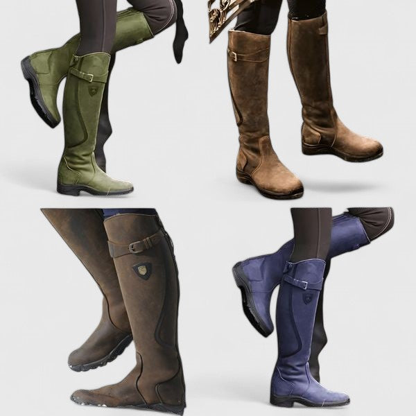 Rinna | Supportive Buckled Accent Boots
