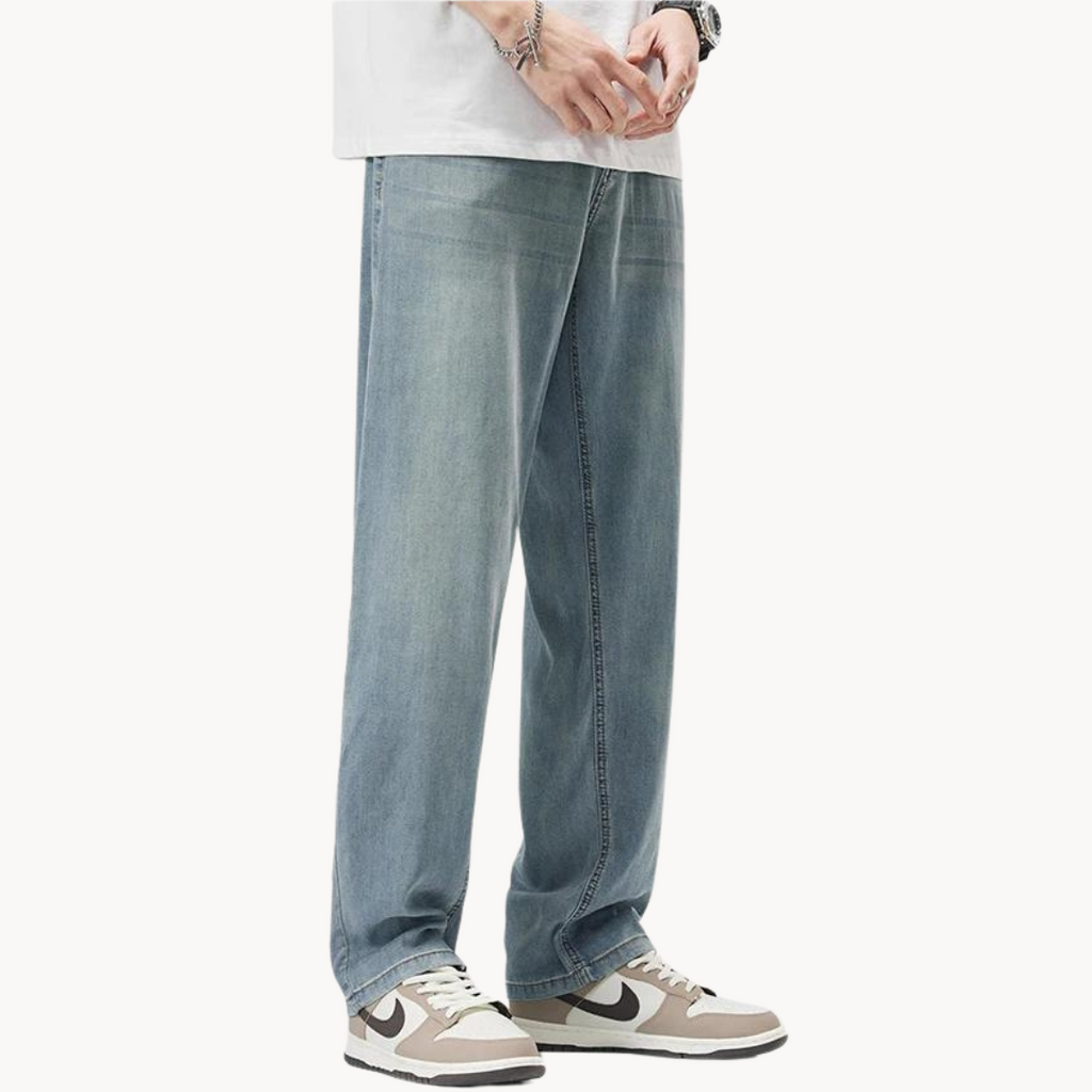 Straight-Leg Trousers