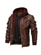 Maddox | Hooded Moto Jacket