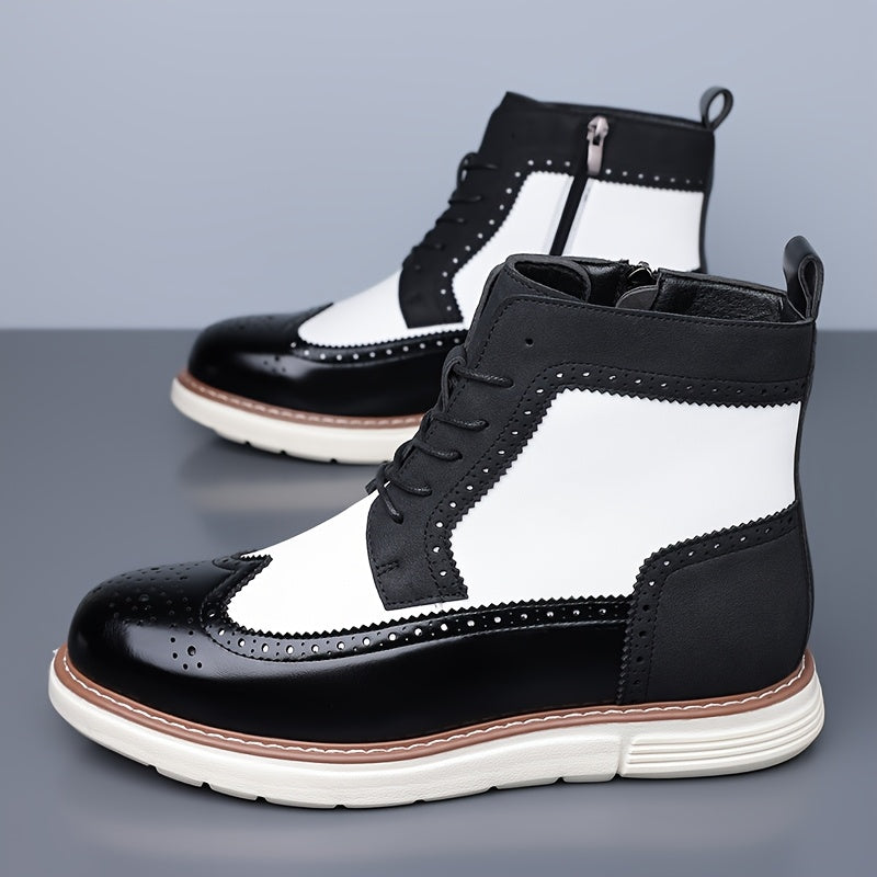 Lawrence | Refined Wingtip Ankle Boots