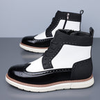Lawrence | Refined Wingtip Ankle Boots